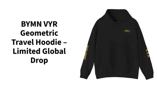 BYMN VYR Geometric Travel Hoodie – Limited Global Drop by@Outfy